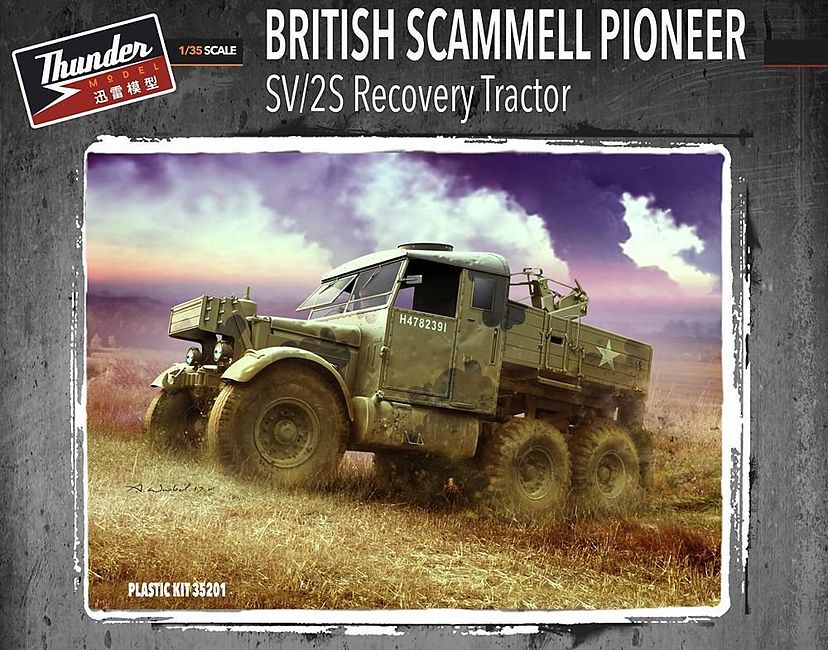 1:35 Сборная модель Британский ремонтный автомобиль Scammell Pioneer SV / 2S - TM35201