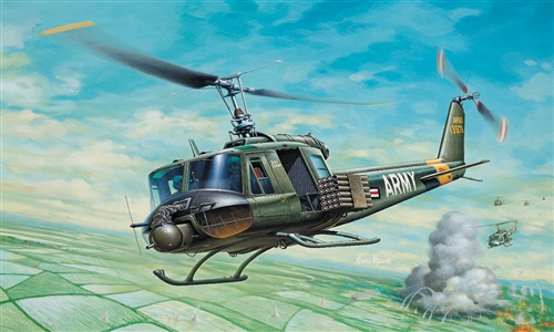 1:72 Сборная модель Вертолет UH-1B HUEY - 0040