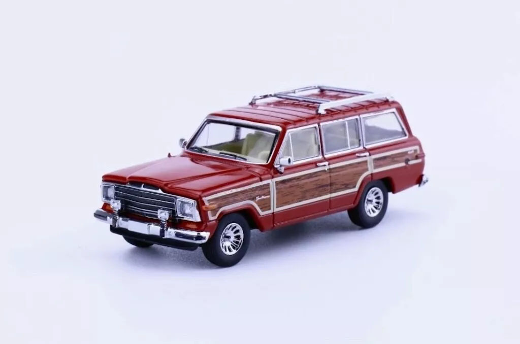 1:64 JEEP Grand Wagoneer SUV, skyler white red - 596-42