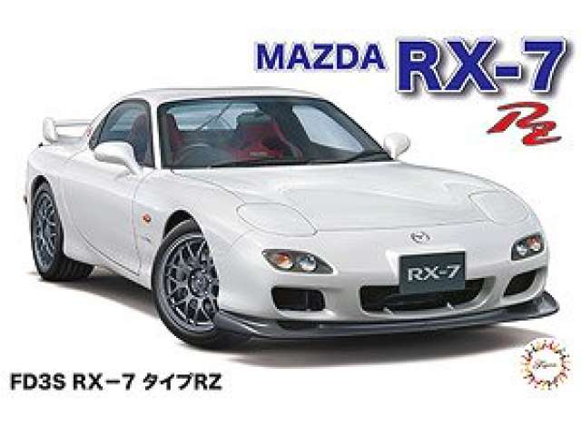 1:24 Сборная модель Mazda FD3S RX-7 Type RZ - 046556