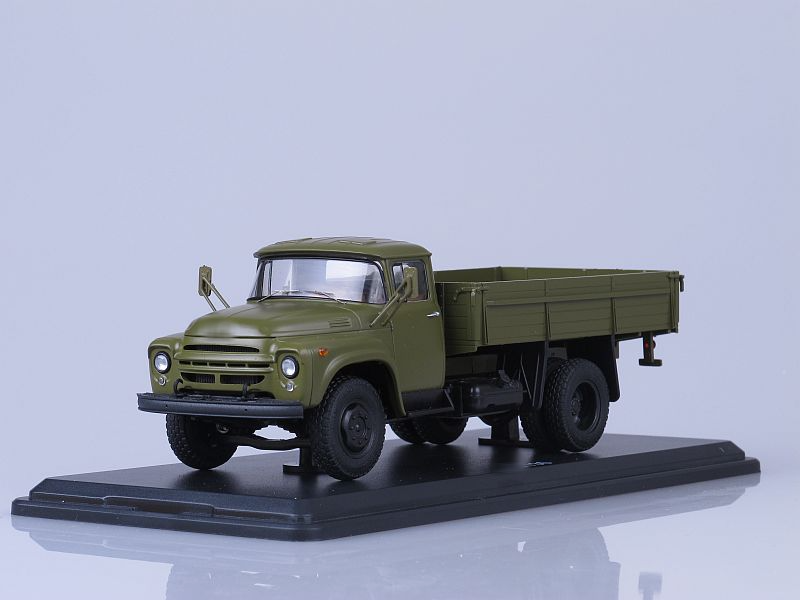 1:43 ЗИЛ 130 бортовой (ранняя решетка), хаки - SSM1005