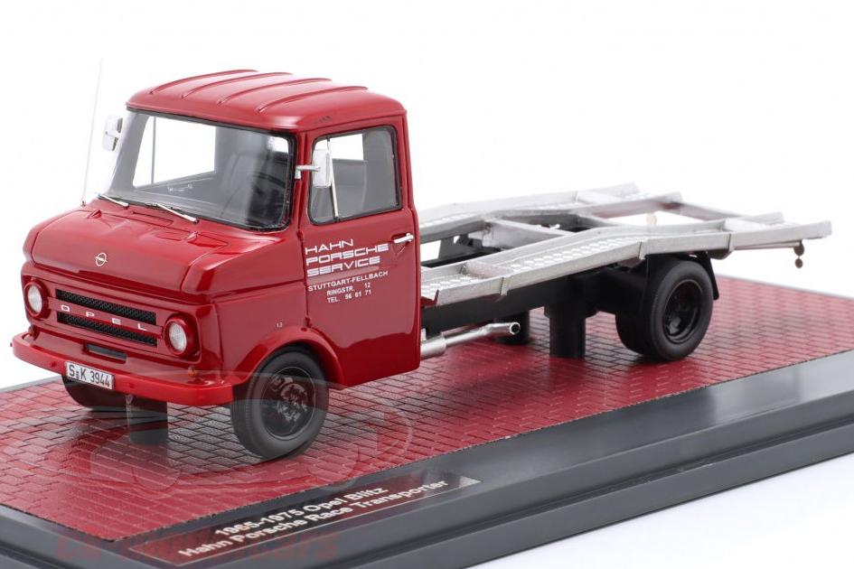 1:43 OPEL Blitz Hahn Porsche Renntransporter (1966), red - MX51502-021