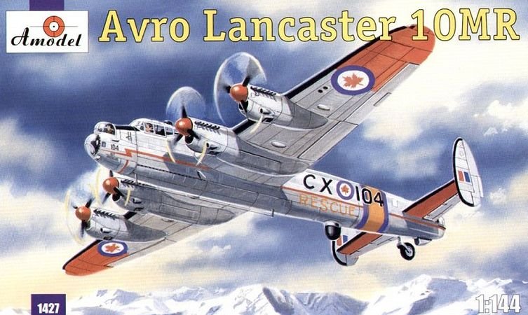 1:144 Сборная модель Канадкий самолет Avro Lancaster 10MR - 1427