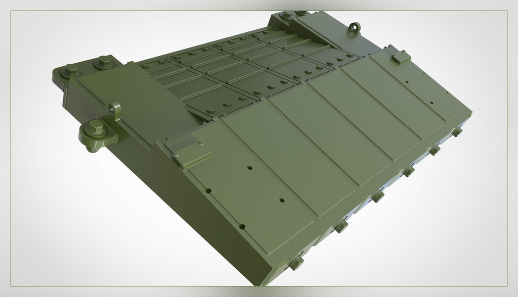 1:35 ДЗ «Реликт» лобовая плита для Т-80БВМ, Т-90М, БМПТ - 35283