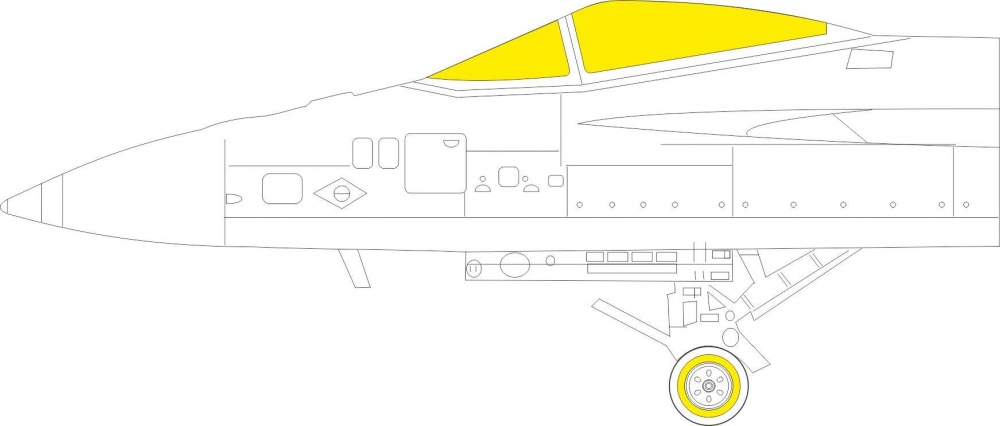 1:48 Окрасочная маска для F/ A-18E - EX786