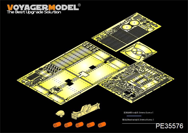 1:35 Фототравление WWII German Pz.Kpfw.I Ausf.F (early version) - PE35576