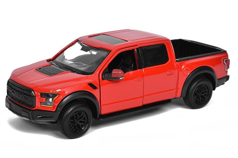 1:27 FORD F-150 Raptor Pick-up (2017), red - 79344RED