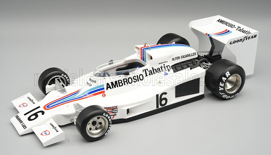 1:18 SHADOW F1 DN8 №16 SWEDEN GP Jackie Oliver (1977) - TM18-415A