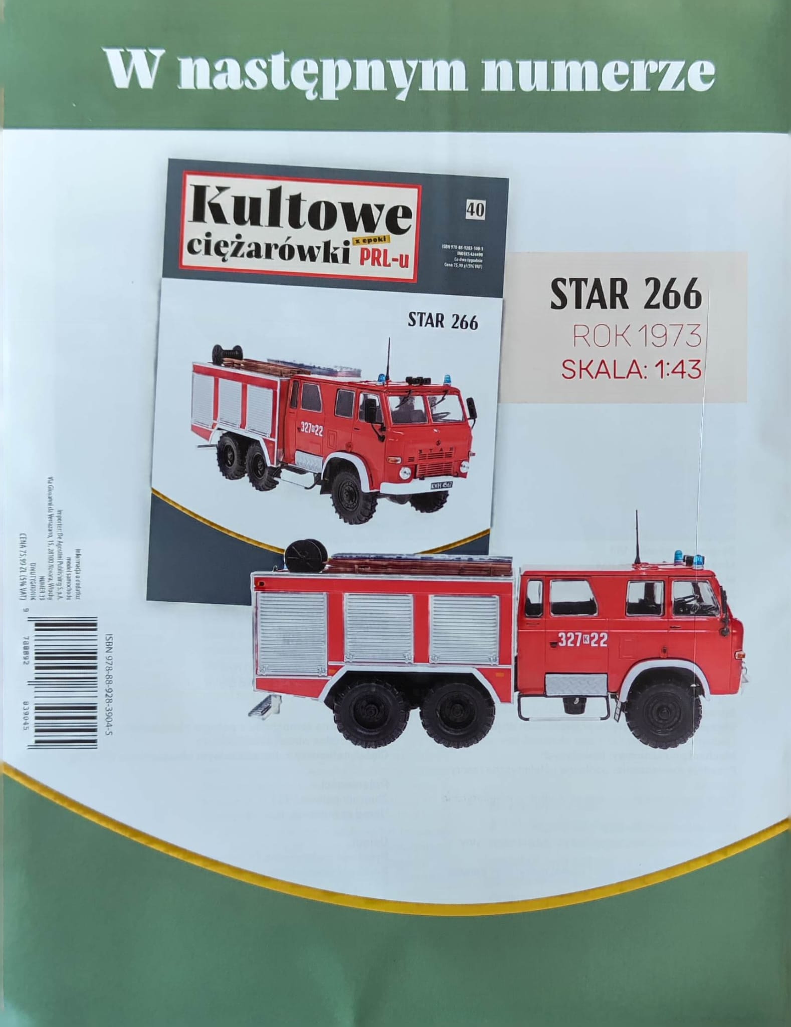 1:43 STAR 266 (1973), Kultowe Ciezarowki PRL-u 40 - kulC040