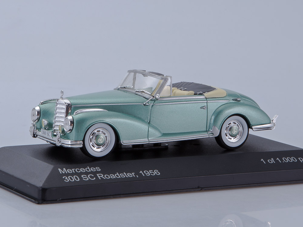 1:43 MERCEDES-BENZ 300 SC Roadster (W188) (1956), metallic light green - WB115
