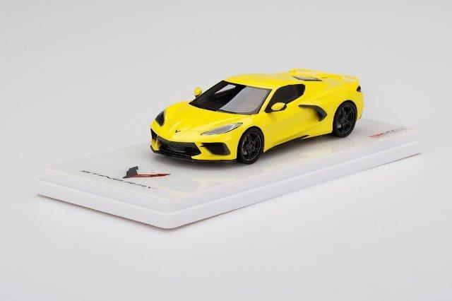 1:43 CHEVROLET Corvette Stingray C8 2020 Accelerate Yellow Metallic - TSM430496