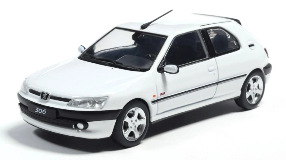 1:43 PEUGEOT 306 S16 (1998), white - S4311408