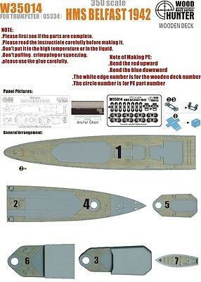 1:350 HMS BELFAST 1942 - W35014