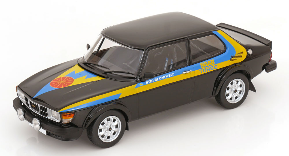 1:18 Saab 99 Turbo 1977, black / decor - MCG18442