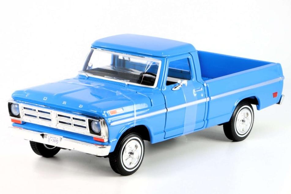 1:24 FORD F-100 Pick-Up (1972), blue - 79384BL