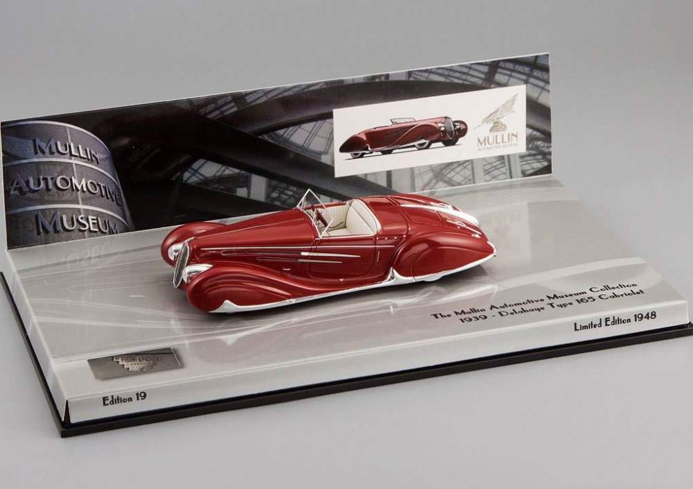 1:43 DELAHAYE Type 165 Cabriolet (1939), red - 437116130