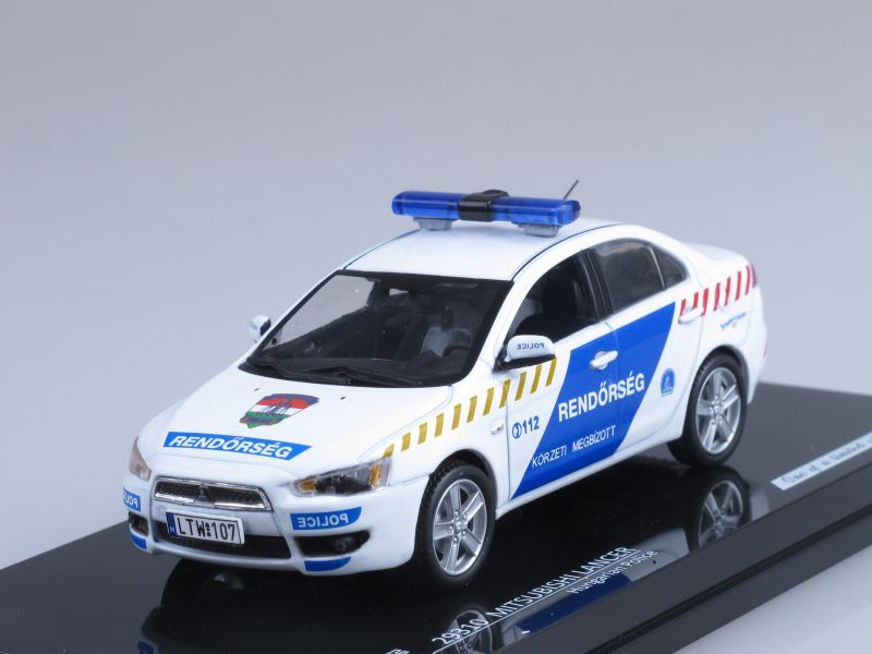 1:43 MITSUBISHI Lancer X Rendorseg (2009), white - 29310