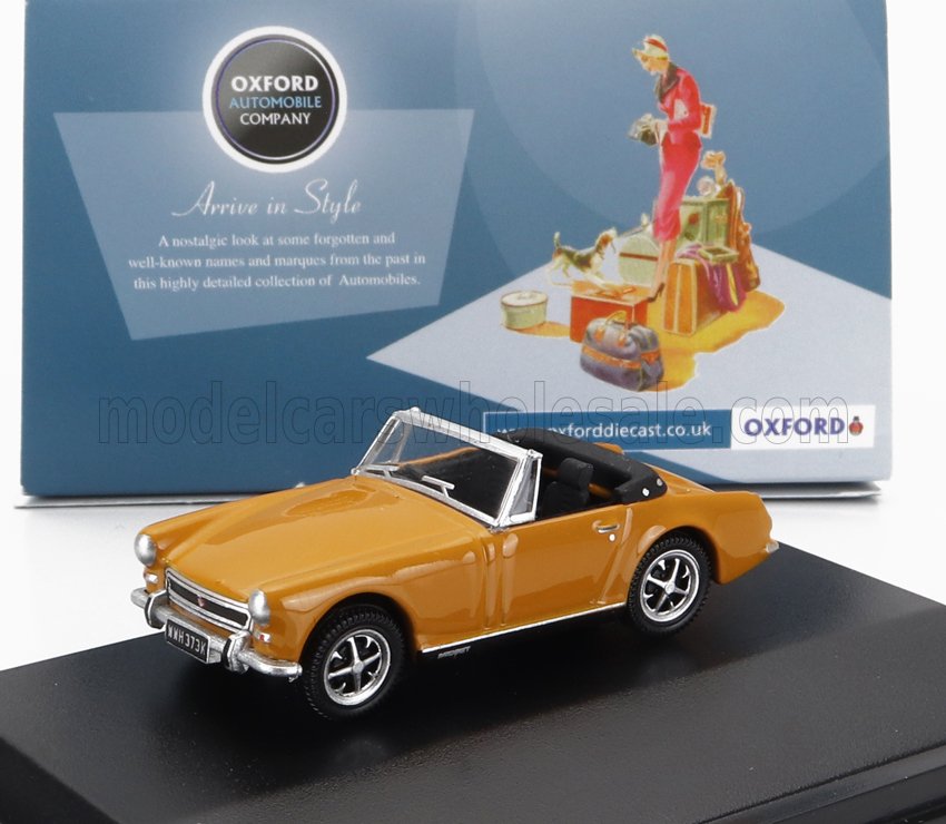 1:76 MG Midget Mkii Cabriolet Spider Open (1971), Ochre - 76MGM002