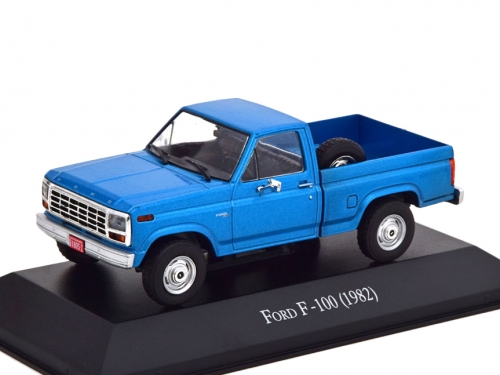 1:43 Ford F100 1982 синий - ARGAQV15