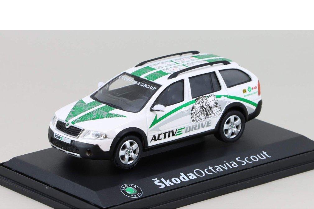 1:43 SKODA Octavia II Combi Scout (2007) ACTIVE DRIVE - 143ABX-011XC