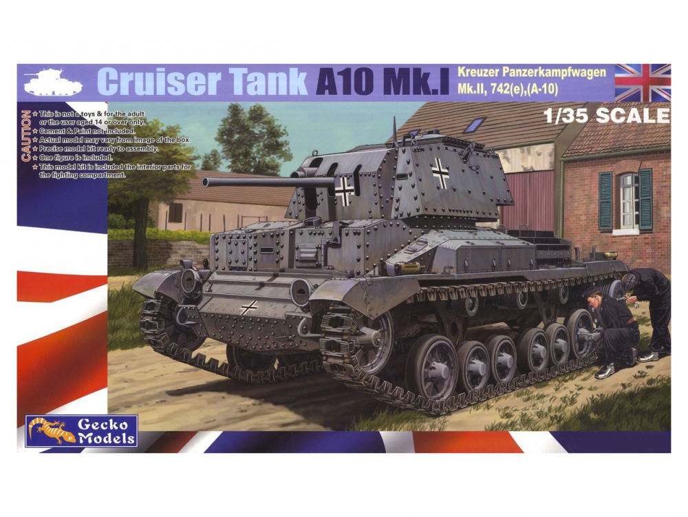1:35 Сборная модель Трофейный танк A10 MK.I - 35GM0005
