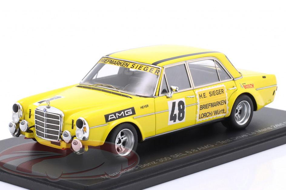 1:43 MERCEDES-BENZ 300 SEL AMG №48 24h LeMans Hans Heyer (1972) - S5893