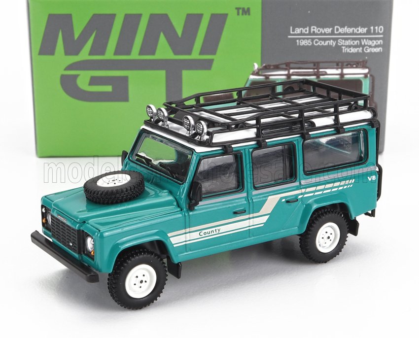 1:64 LAND ROVER Defender 110 Country Sw Station Wagon Lhd (1985), Green - MGT00590-L