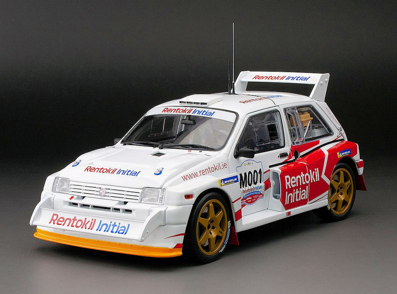 1:18 AUSTIN MG Metro 6r4 N M001 Rally Historic Rentokil Initial Killarney (2018) Craig Breen - Paul Nagle, White Red - 5546