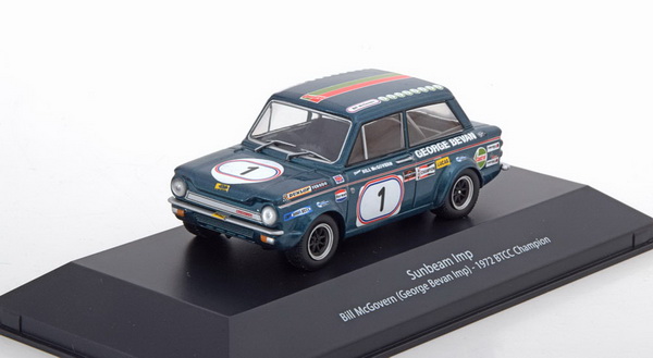 1:43 SUNBEAM Imp #1 Bill McGovern 'George Bevan Imp' BTCC Champion  1972 - 4672107
