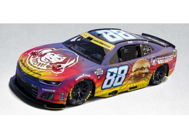 1:64 Chevrolet #88 Shane van Gisbergen *Wendyâ€™s Breakfast Baconator*, various 2025 - C882561WBCSV