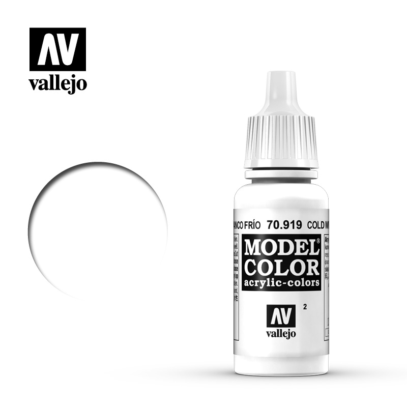 Краска акриловая `Model Color Белый грунт/Foundation white - 70919