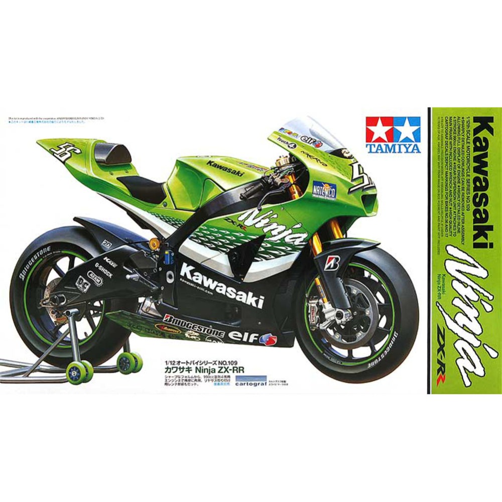 1:12 Сборная модель Kawasaki Ninja ZX-RR - 14109