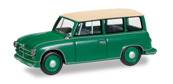 1:87 AWZ P70 Kombi, green / beige - 027656-002
