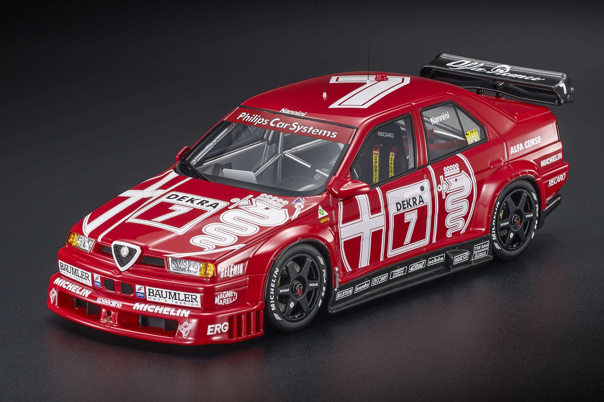 1:18 ALFA ROMEO 155 V6 Ti №7 DTM Season Alessandro Nannini (1993) - TOP151B