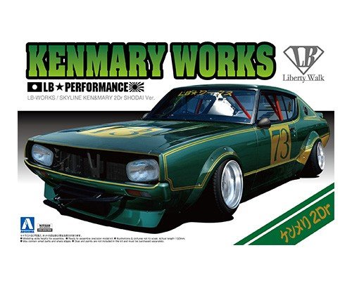 1:24 Сборная модель LB Works Kenmary 2Dr Shodai Ver. - 05921