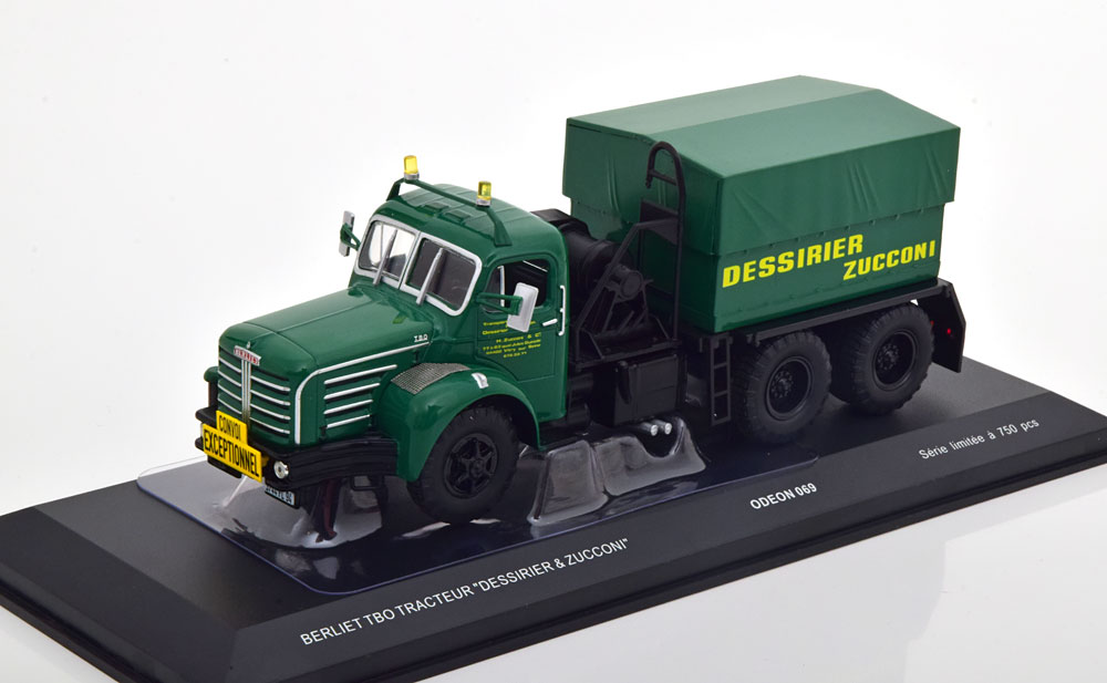 1:43 BERLIET TBO, grün/gelb - 069