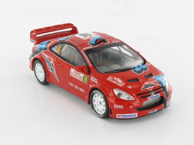 1:43 PEUGEOT 307  WRC, серия Rallye Monte-Carlo 37, red - HP3550-37