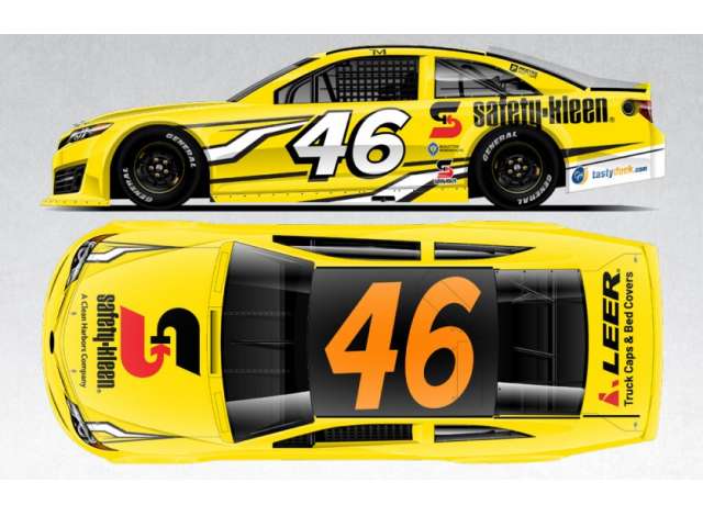 1:64 Toyota Camry #46 Thad Moffitt *Safety-kleen*, yellow/orange/white 2025 - A462565SKLTA