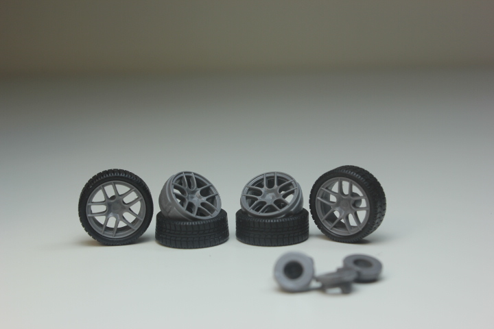 1:43 Комплект колес #07 - KD007