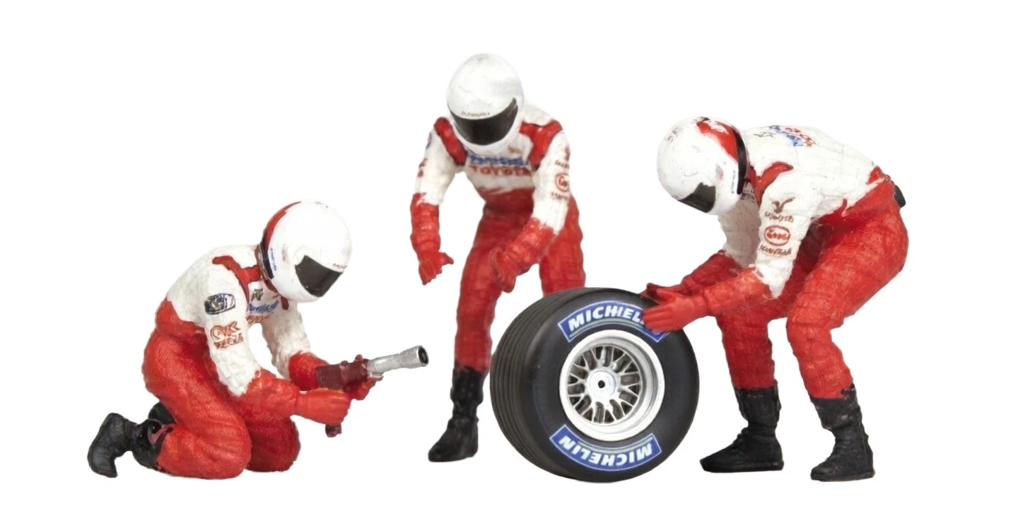 1:43 Фигурки F1 PIT-STOP TOYOTA (2002) - 343100063
