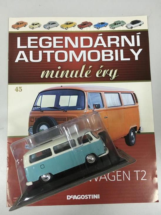 1:43 VOLKSWAGEN T2, Legendarni automobily minule ery 45 - LAME045