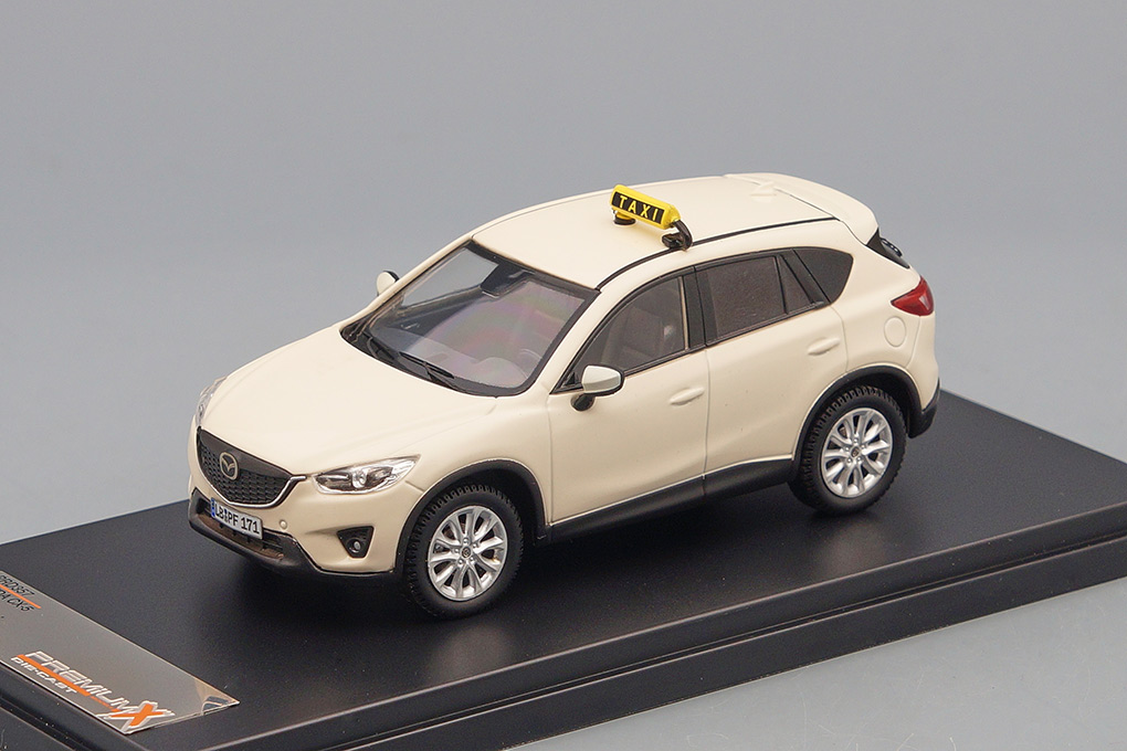 1:43 MAZDA CX-5 German Taxi (2012), white - PRD357