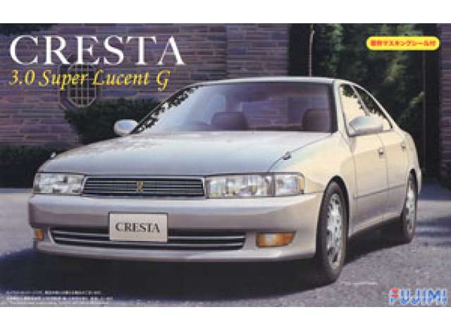 1:24 Сборная модель Toyota Cresta 3.0 Super Lucent with Window Frame Masking - 046983