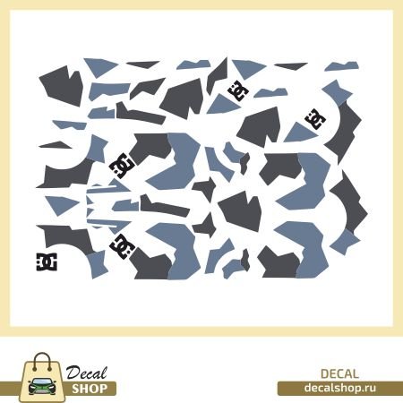 1:24 Набор декалей Камуфляж (DG) - DSD035