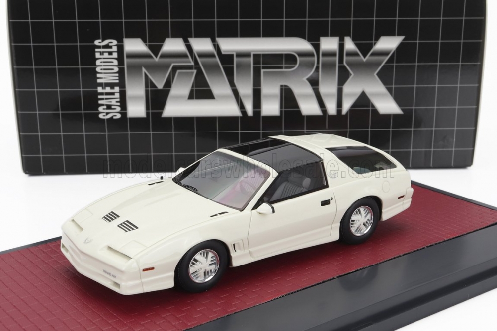 1:43 PONTIAC Firebird Trans Am Type K Kammback Concept Prototype (1985), White - MX41606-021