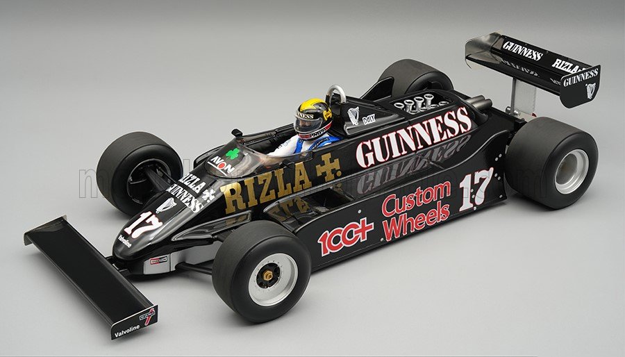 1:18 MARCH F1 811 №17 British GP (with pilot figure) Derek Daly (1981) - TMD18-440A