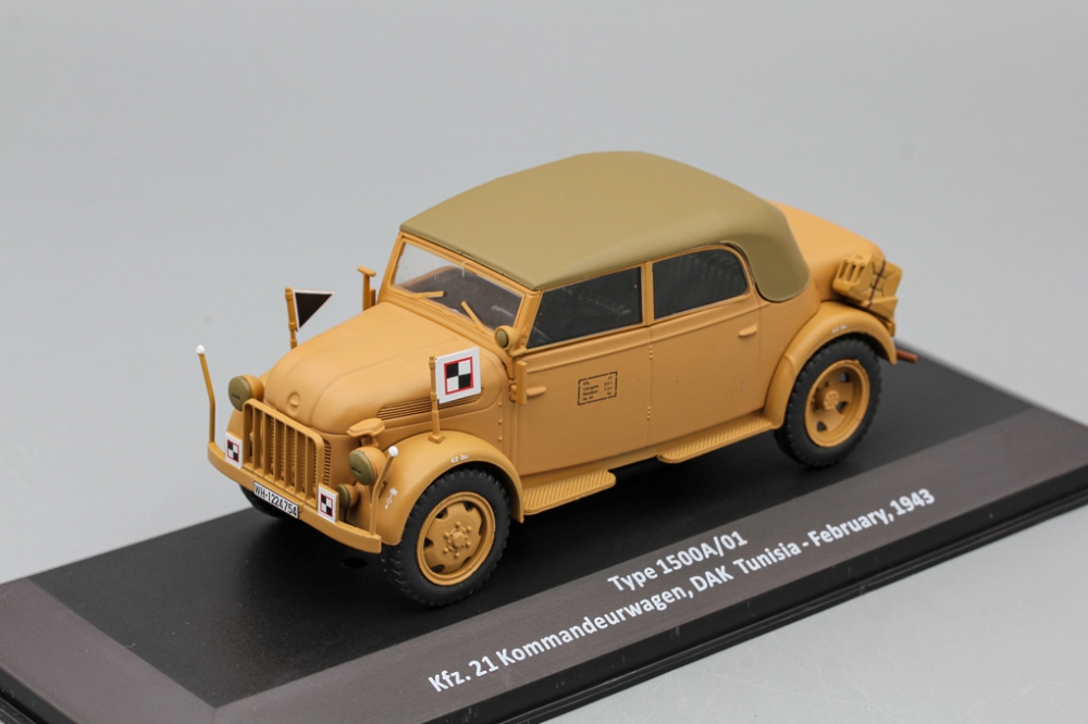 1:43 Type 1500A/01 Kfz. 21 Kommandeurwagen, DAK Tunisia - Febriary, 1943 - ALT617