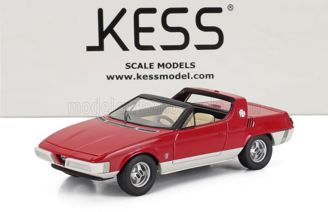 1:43 ALFA ROMEO ALFETTA GT PININFARINA EAGLE Cabriolet Open (1975), red - KE43000361