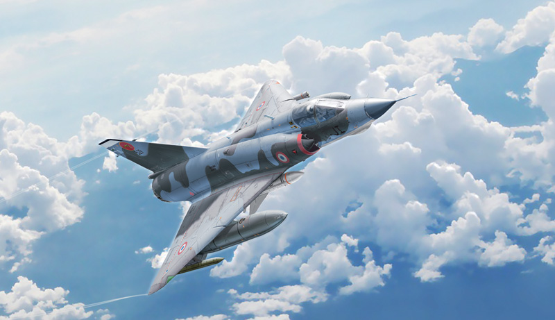 1:32 Сборная модель Самолет DASSAULT MIRAGE III E/R - 2510