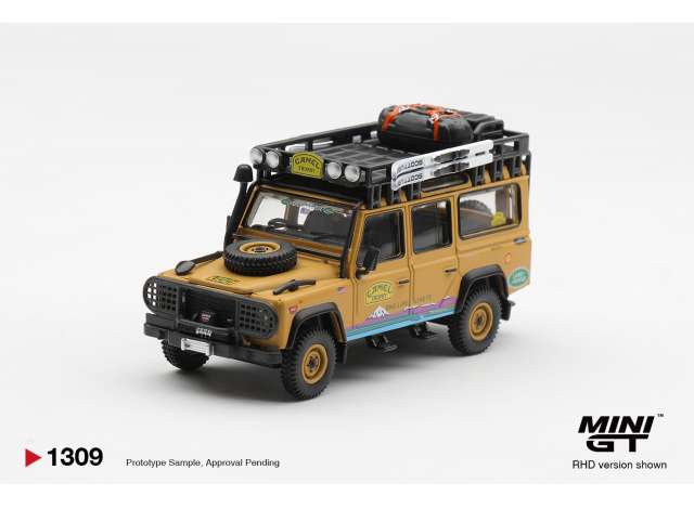 1:64 LAND ROVER Defender 110 *Camel Trophy* Team USA Tierra Del Fuego CT10 (1998) - MGT01309-R